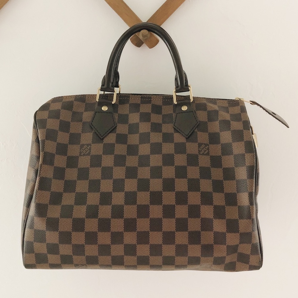 Louis Vuitton Speedy 30 Damier Ebene